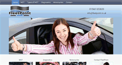 Desktop Screenshot of fleetpoint.co.uk