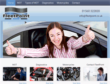 Tablet Screenshot of fleetpoint.co.uk